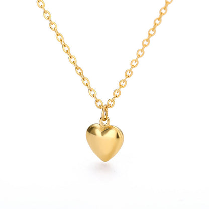 Dames Ketting van Roestvrij Staal met Hartjes Model