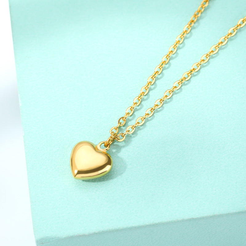 Dames Ketting van Roestvrij Staal met Hartjes Model
