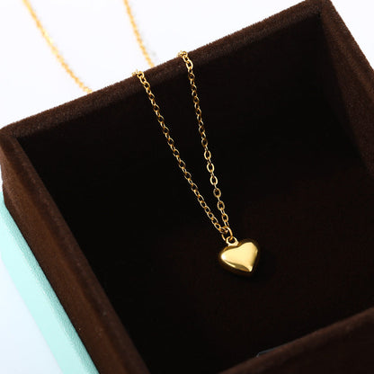 Dames Ketting van Roestvrij Staal met Hartjes Model