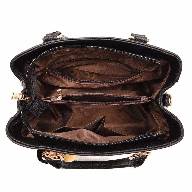Dames Luxe Handtas met Schouderband Trendy Design
