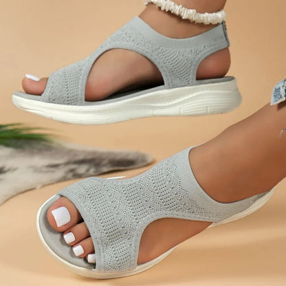 Dames Sandalen Met Ergonomisch Voetbed Comfortabel Ondersteunend