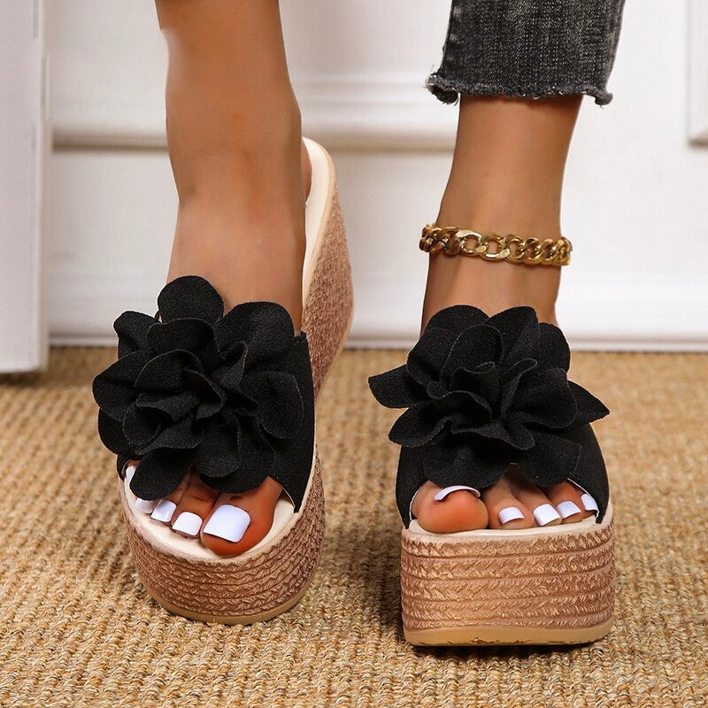 Wedge Sandaaltjes Zomers Comfortabel Elegant Dames - Mode Vibes