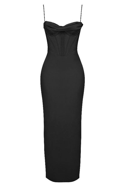 Maxi Jurk Korset Stijl Isabella Frauen
