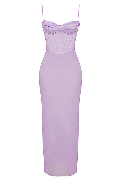 Maxi Jurk Korset Stijl Isabella Frauen