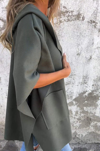 Oversized Losvallende Cape Jas Dames