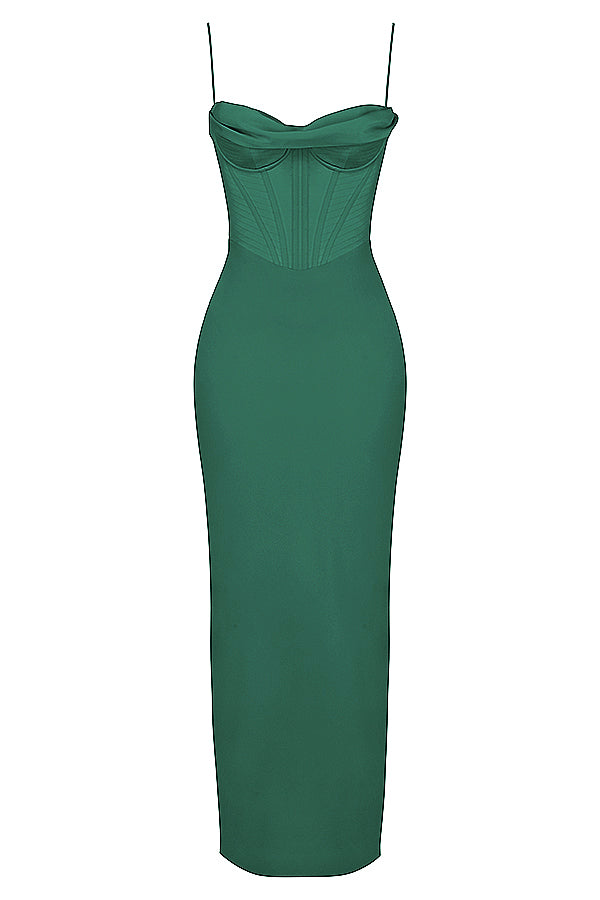 Maxi Jurk Korset Stijl Isabella Frauen