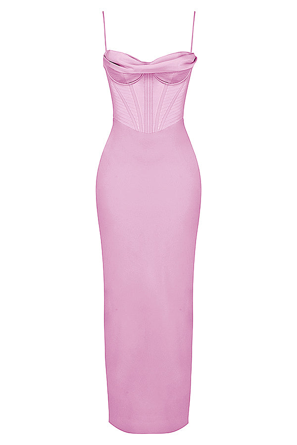 Maxi Jurk Korset Stijl Isabella Frauen