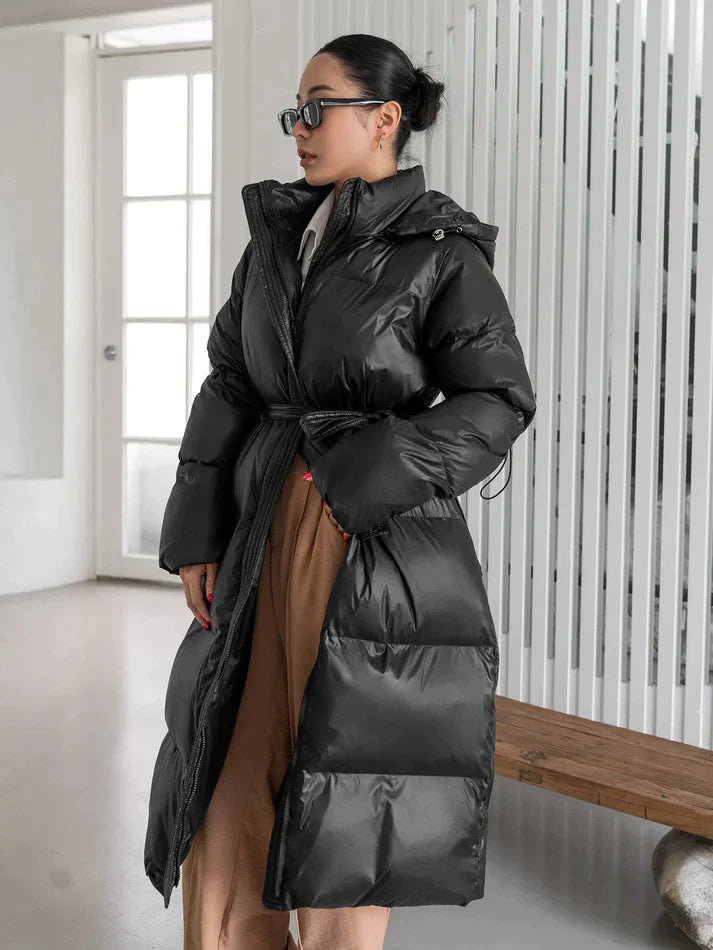 Pufferjas met Riem Warm en Donzig - Mode Vibes