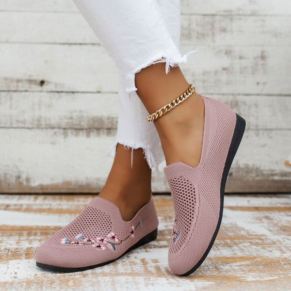 Comfortabele loopschoenen met zachte zool en antislipzool