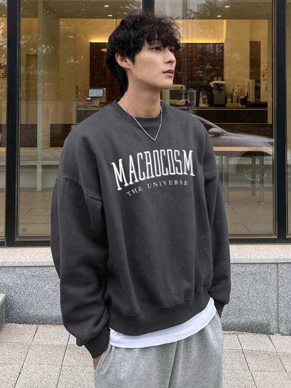 Oversized Sweatshirt Heren - Zacht en Comfortabel - Mode Vibes