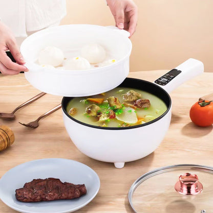 Elektrische Koekenpan met Stomer en Anti-aanbaklaag - Mode Vibes