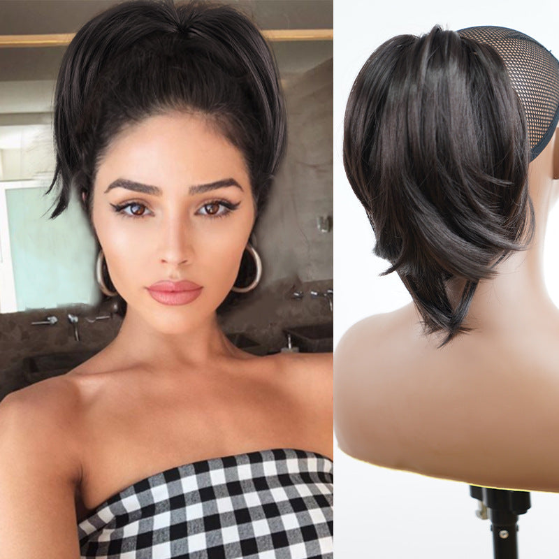 Paardenstaart Hairextensions Twist Pop Eenvoudig Aanbrengen