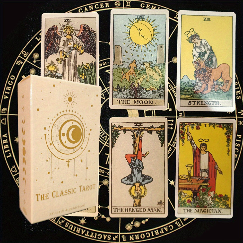 Tarotkaartenset 78 Kaarten Klassiek Ontwerp SoulPath