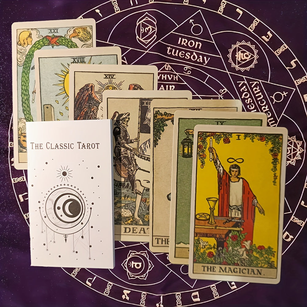Tarotkaartenset 78 Kaarten Klassiek Ontwerp SoulPath