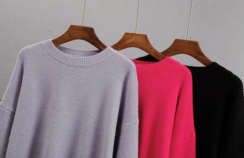 Zachte Cashmere Trui voor Vrouw Warm en Comfy