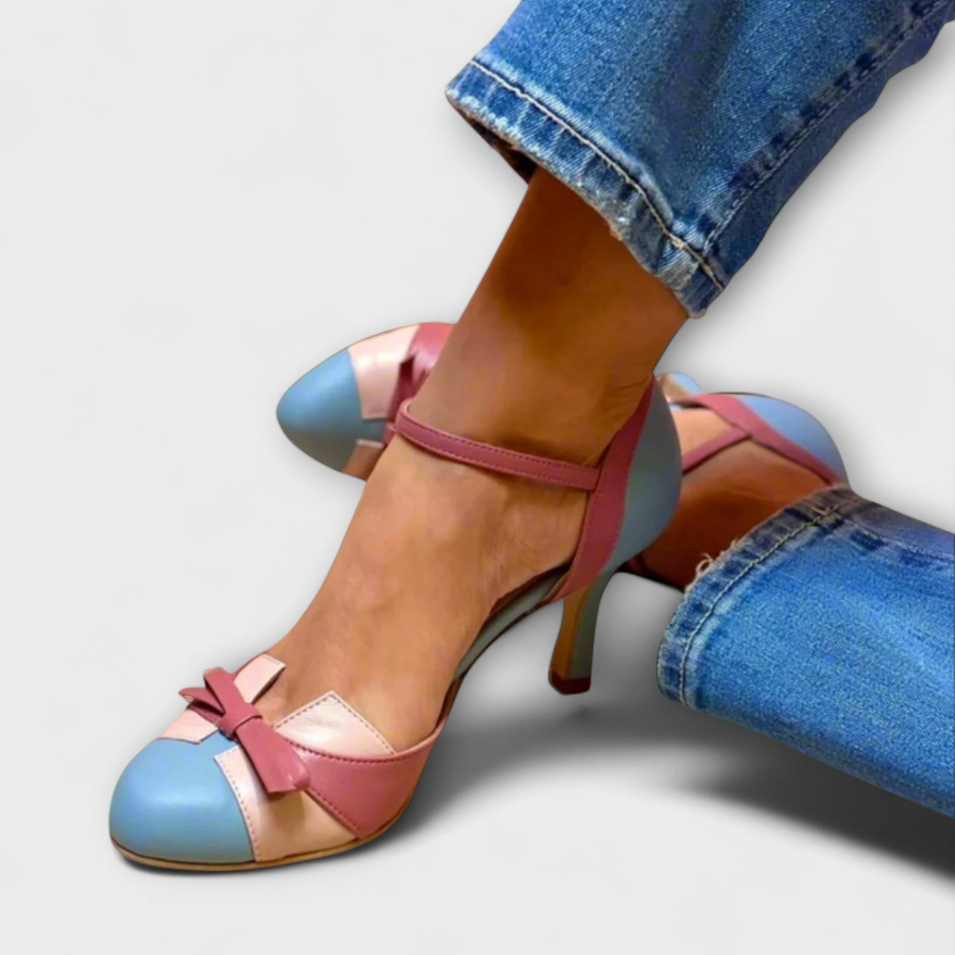 Dames Sandalen Leer Comfortabele Pasvorm - Mode Vibes
