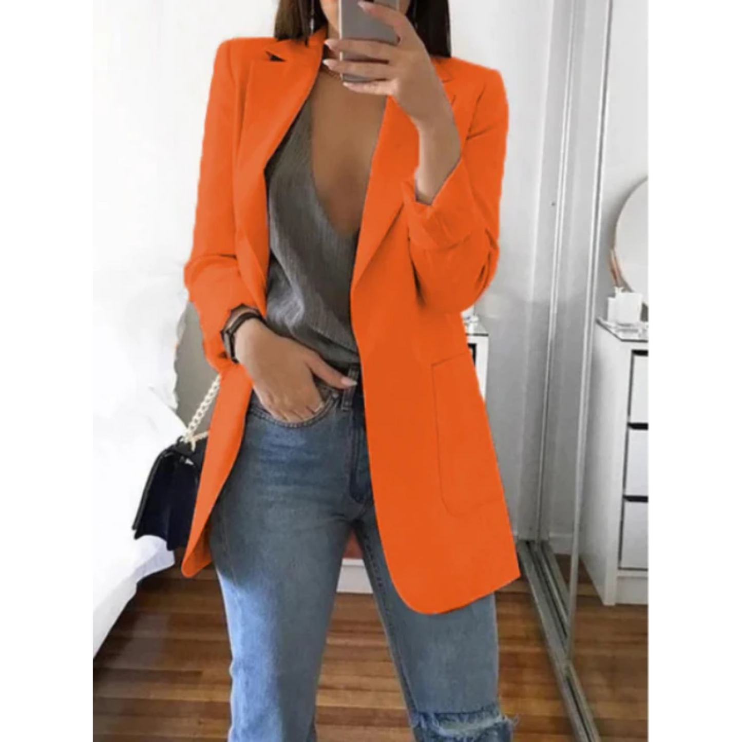 Ontdek Onze Nieuwe VELANORA Slim Fit Blazer!