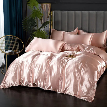Zijde Beddengoed Set Luxe Satijn Soft