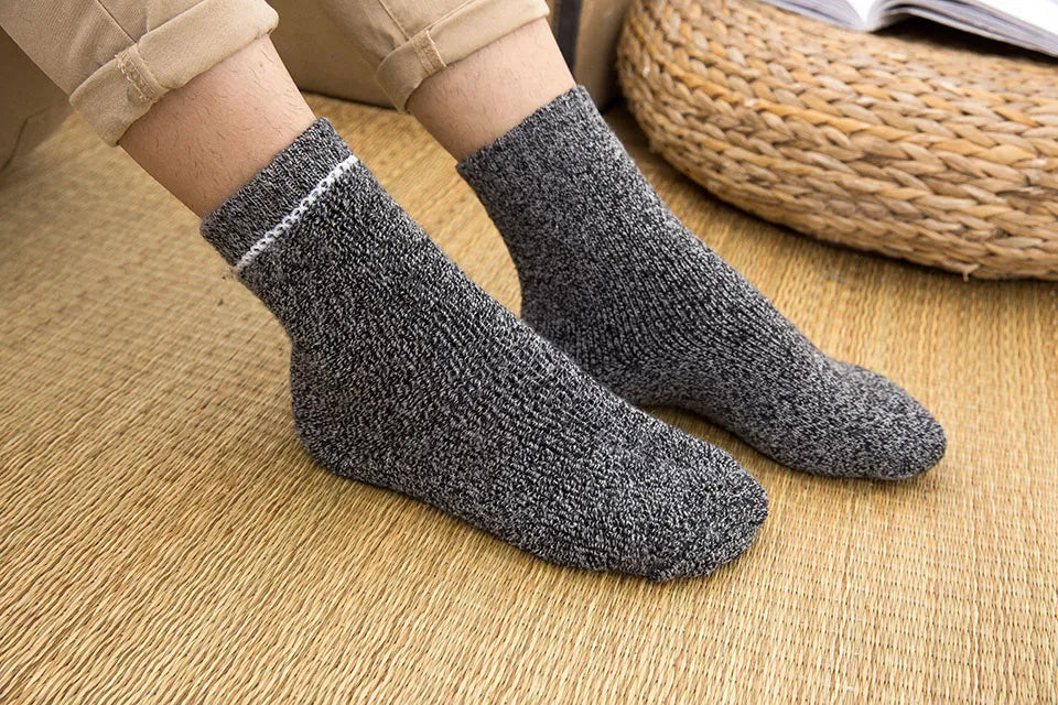 Kasjmier Sokken Retro Stijl Warm Luxe