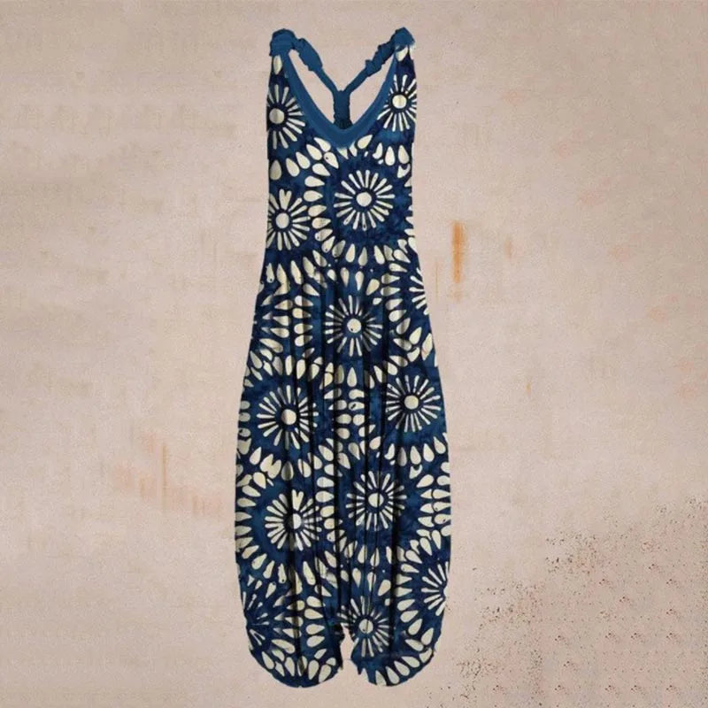 Plus Size Jumpsuit Merel Zwart Casual Damesmode