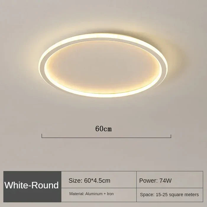 Ronde Plafondlamp Modern Scandinavisch Design AuroraSphere