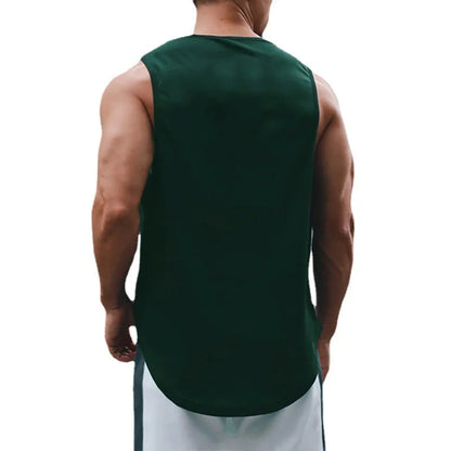 Fitness Tanktop Ademend Sneldrogend voor Mannen