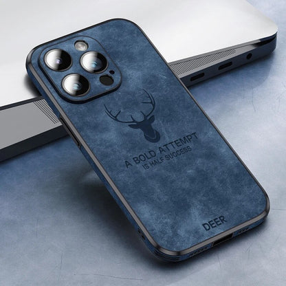 iPhone Hoes van Hertenleer Luxe Beschermhoes Veltro