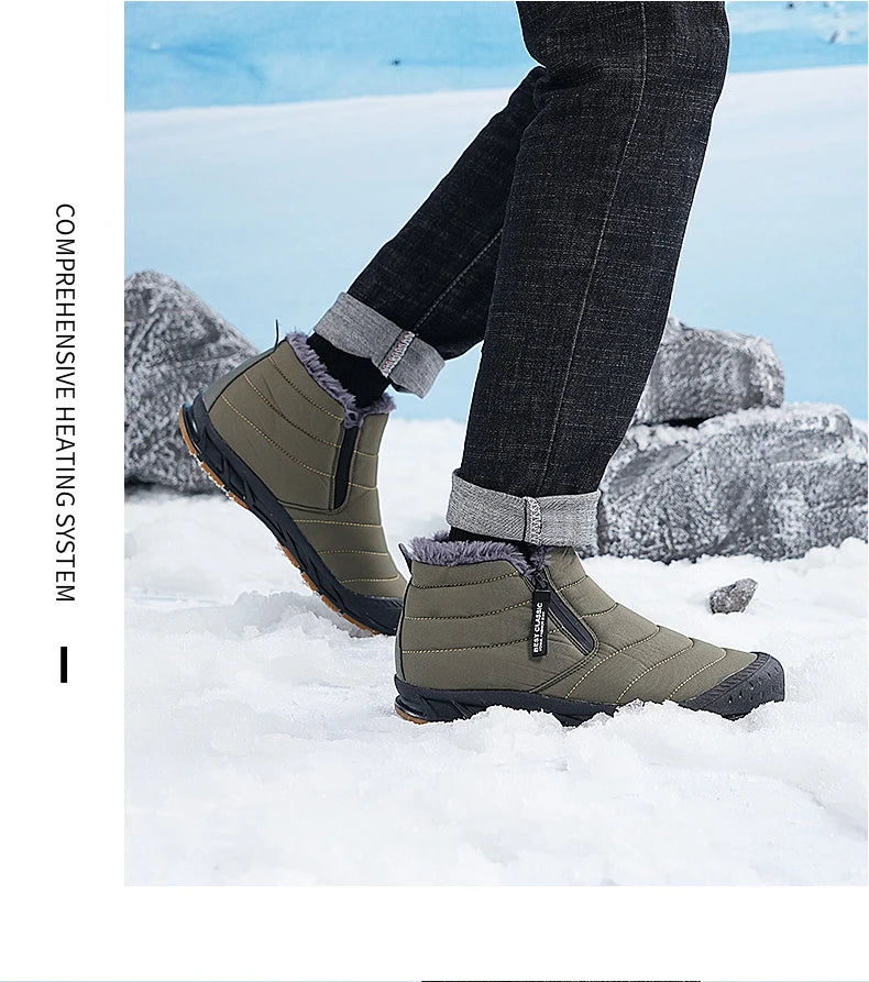 Waterdichte Ankle Boots Sneeuwlaarzen voor Vrouwen en Mannen