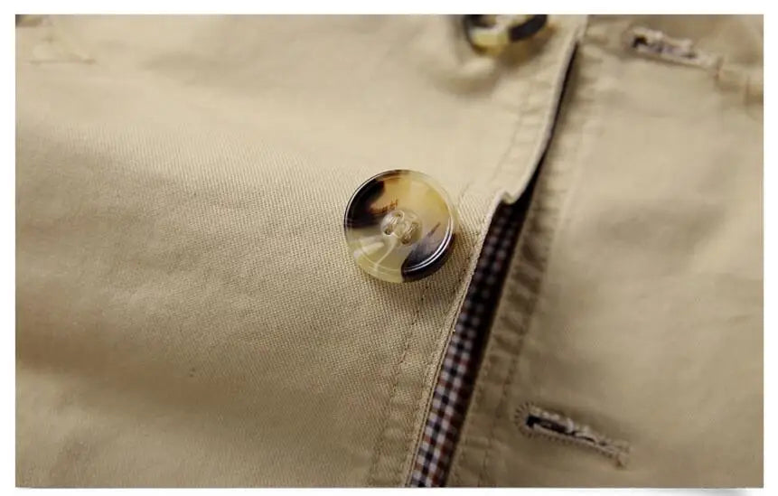 Trenchcoat Warm Michiel Winterjas voor Mannen