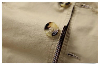 Trenchcoat Warm Michiel Winterjas voor Mannen