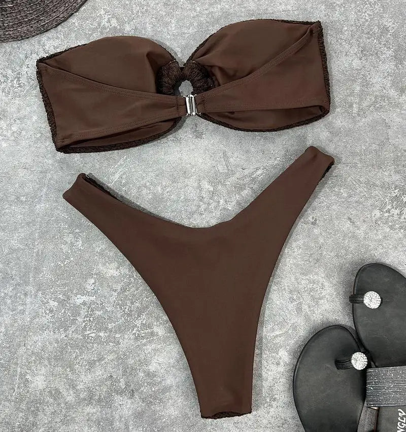 Strapless Bikini Trendy Zomer Badmode