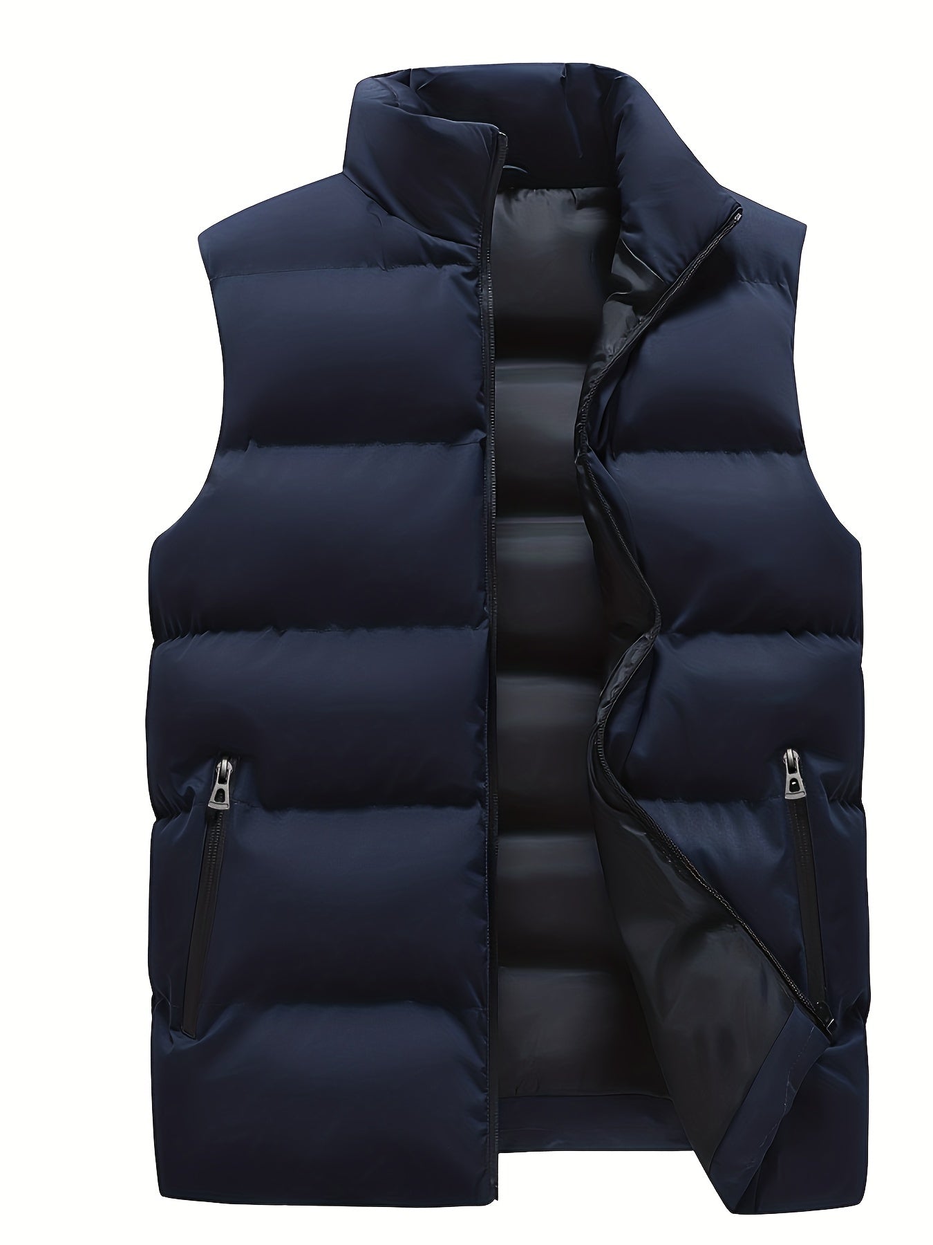Gaspare | Comodo gilet con zip