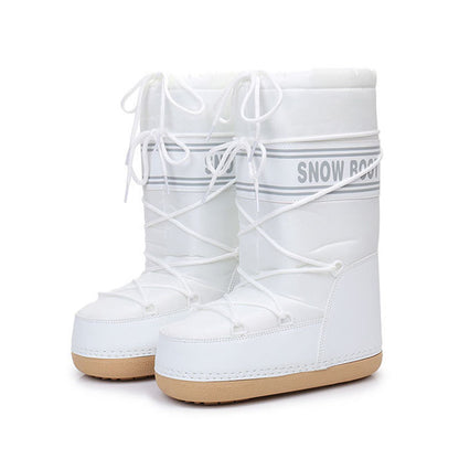 Dames Waterdichte Snowboots Hoge Gewatteerde Comfortabele Laarzen