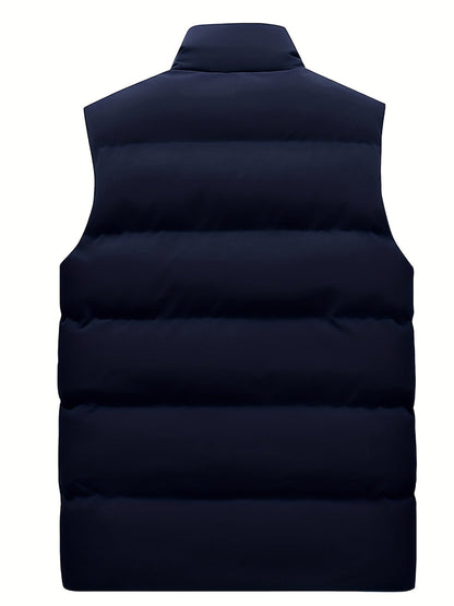 Gaspare | Comodo gilet con zip