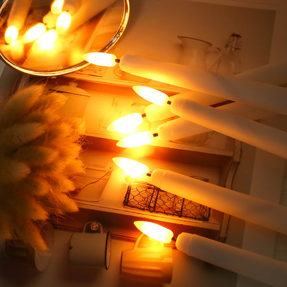 Staande LED Kaars Lamp Dimbaar Warm Wit Licht