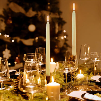 Staande LED Kaars Lamp Dimbaar Warm Wit Licht