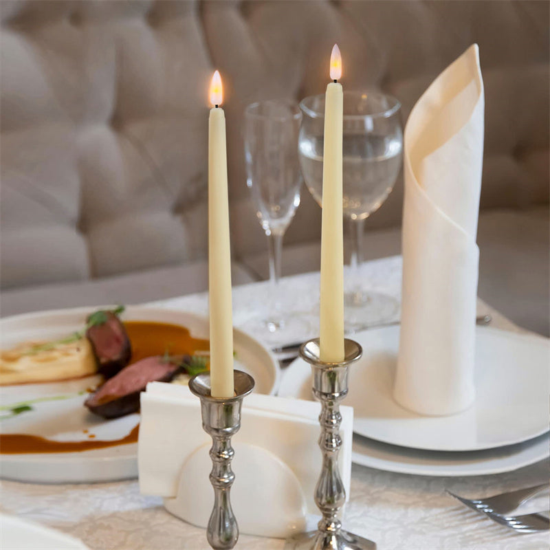 Staande LED Kaars Lamp Dimbaar Warm Wit Licht