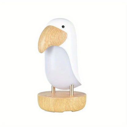 Vogel Nachtlamp Oplaadbaar met LED Licht