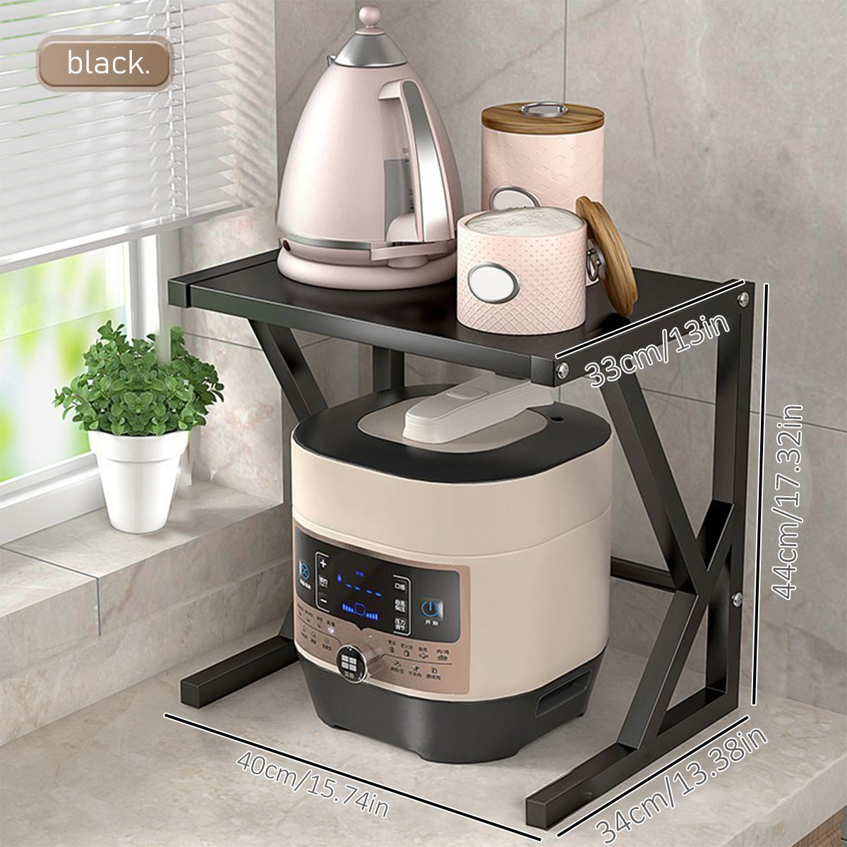 Keukenopbergrek Dubbel Laags Modern Milano Design