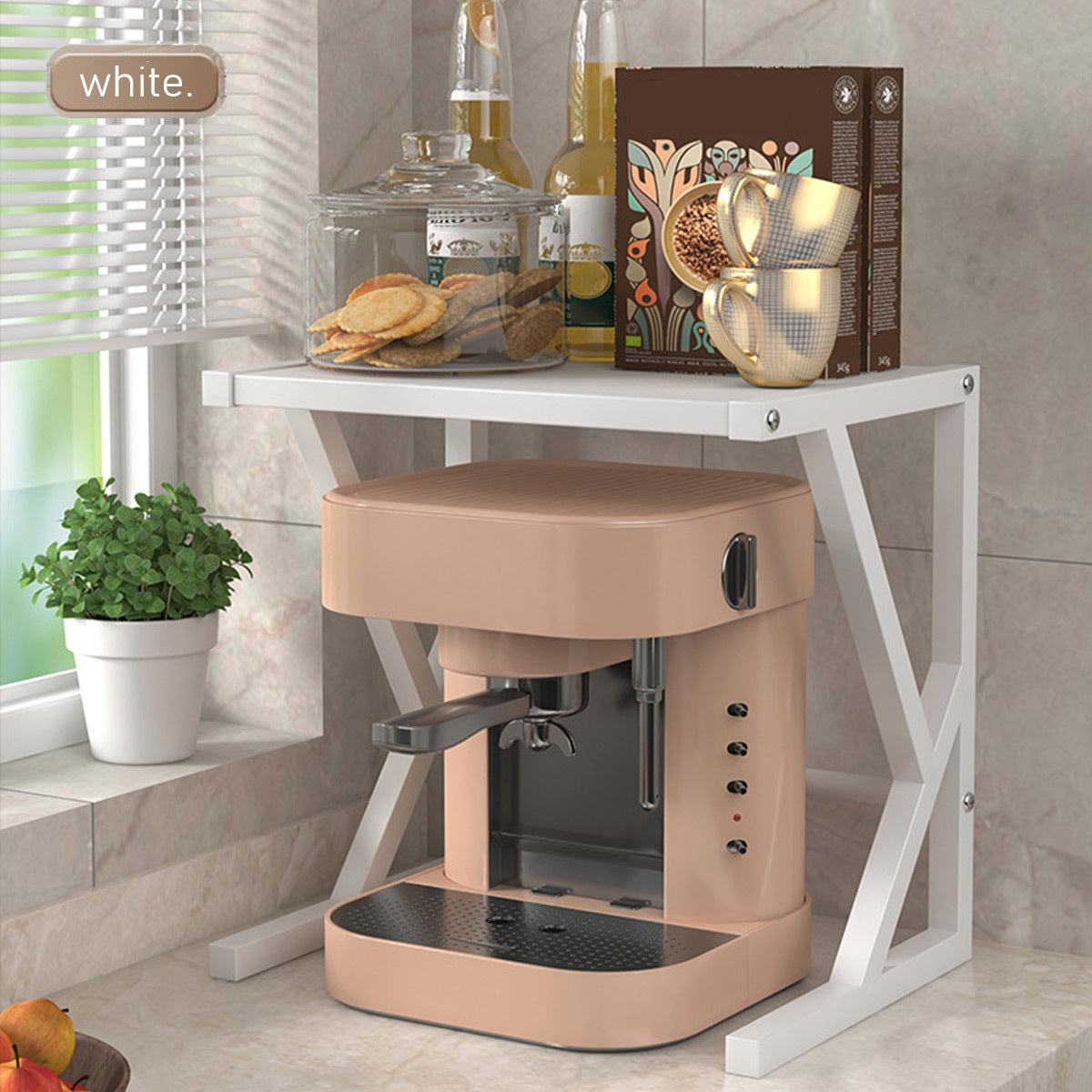 Keukenopbergrek Dubbel Laags Modern Milano Design