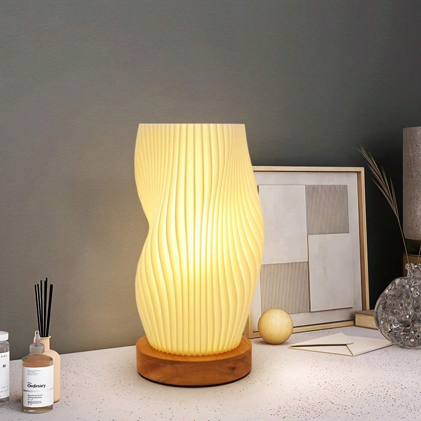 Golfvormige Sfeerlamp Sofia Dimbaar Modern Design