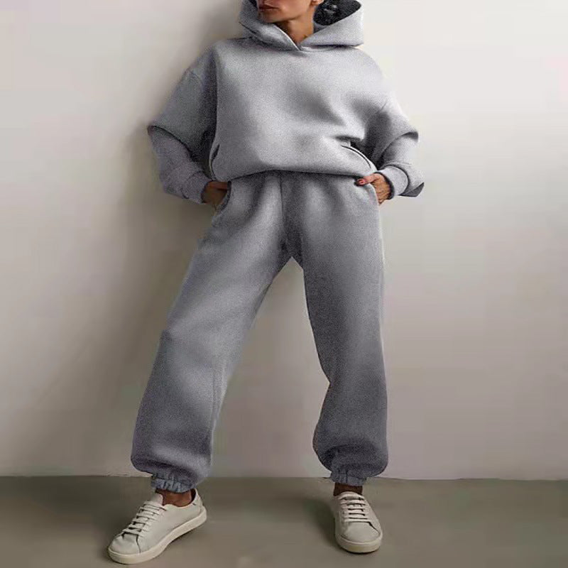 Dames Jogging Set met Capuchon Soft en Comfortabel
