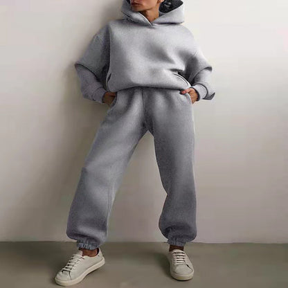 Dames Jogging Set met Capuchon Soft en Comfortabel