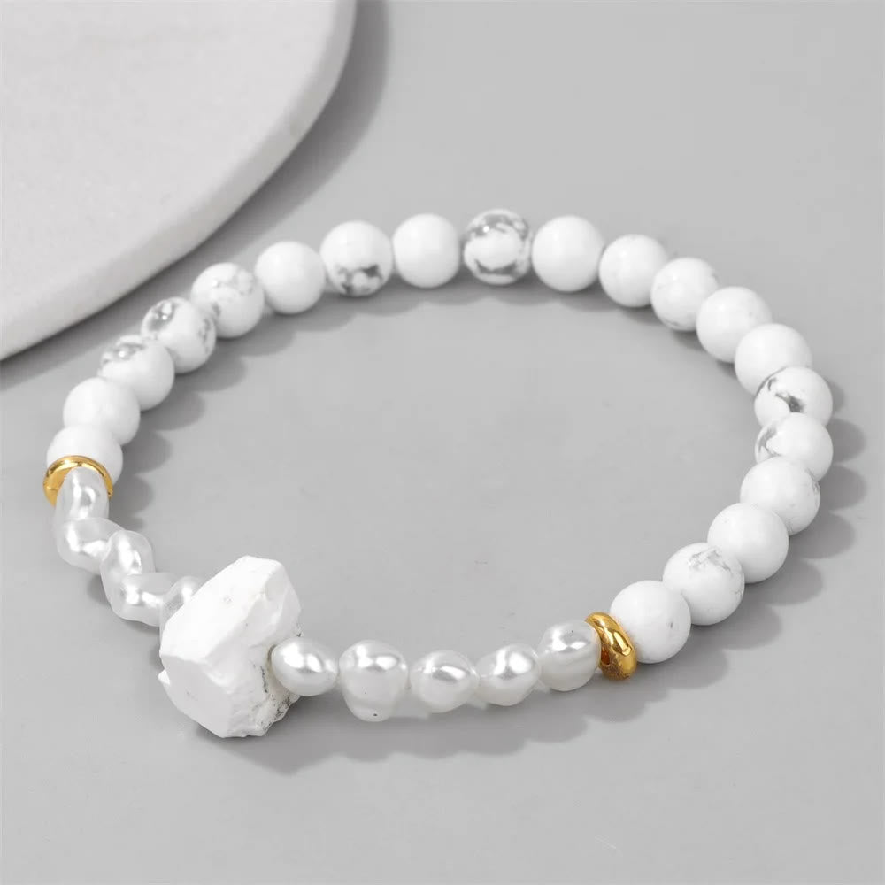 Kristallen Armband met Natuurlijke Steentjes