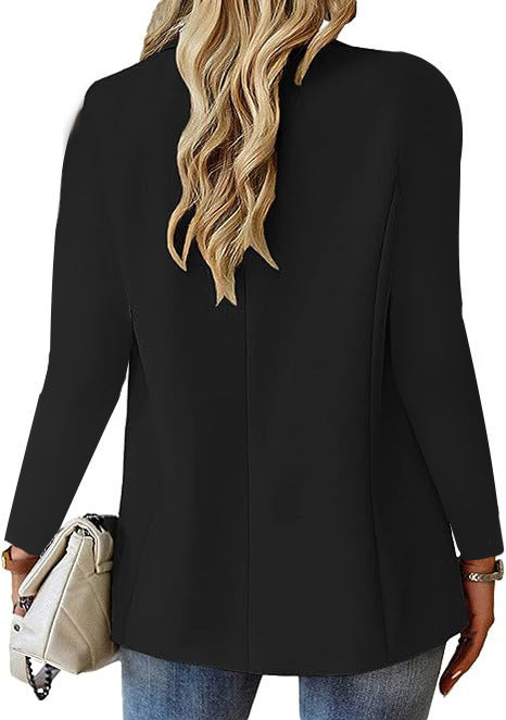 Dames Blazer Elegante Knopen Jas Brooke