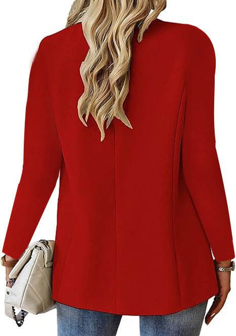 Dames Blazer Elegante Knopen Jas Brooke