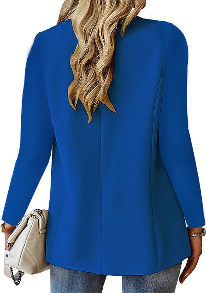 Dames Blazer Elegante Knopen Jas Brooke