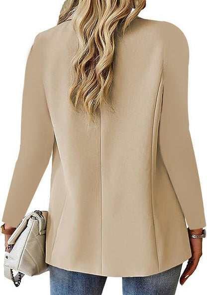 Dames Blazer Elegante Knopen Jas Brooke