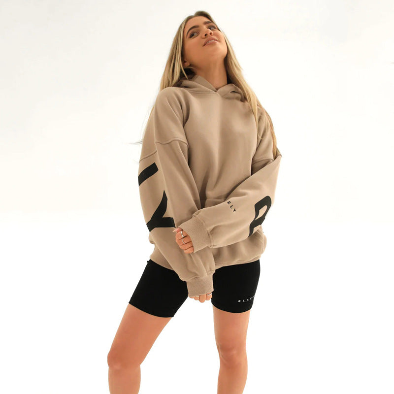 Dames Hoodie Warm Met Capuchon en Leuke Print Savannah