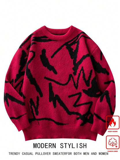Mannen Trui Grafische Print Casual Arvid